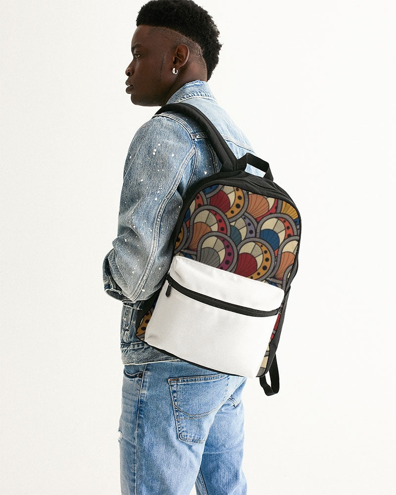 Classic Kente Small Canvas Backpack