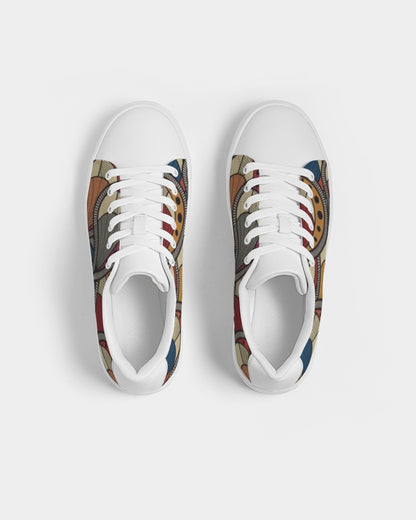 Classic Kente Women's Faux-Leather Sneaker