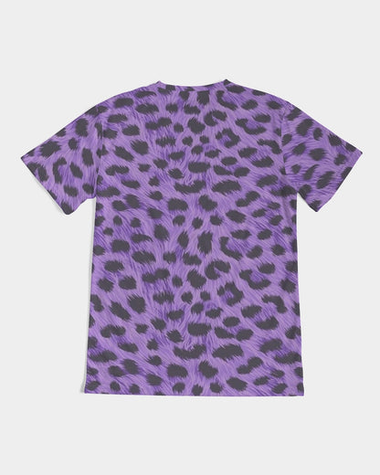 Purple Leopard Men's Tee