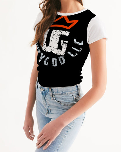 red UNITYGOD Logo Women's Tee
