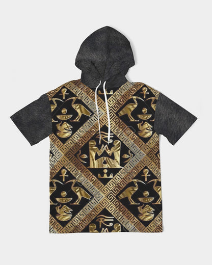 Regal Panther Men's Premium Heavyweight Short Sleeve Hoodie