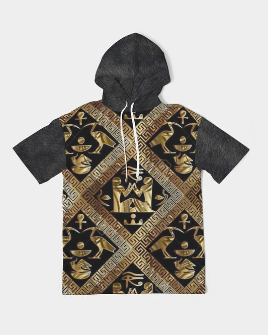Regal Panther Men's Premium Heavyweight Short Sleeve Hoodie