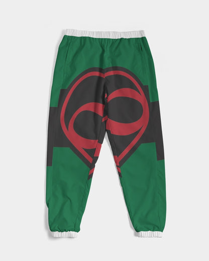 Black polyamorous flag Men's Track Pants
