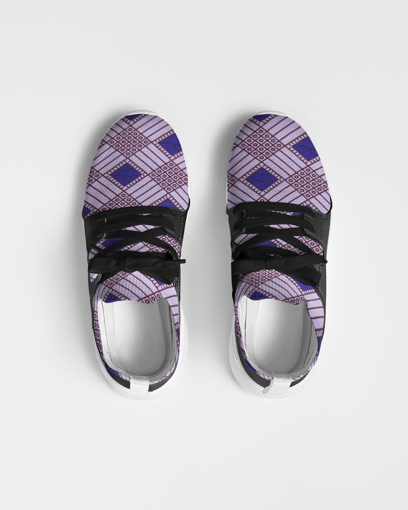Purple Leopard Women's Two-Tone Sneaker