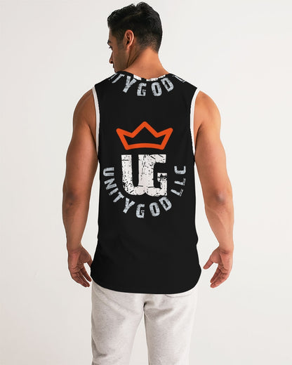 red UNITYGOD Logo Men's Sports Tank