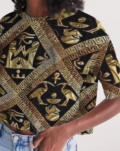 Regal Panther Women's Lounge Cropped Tee