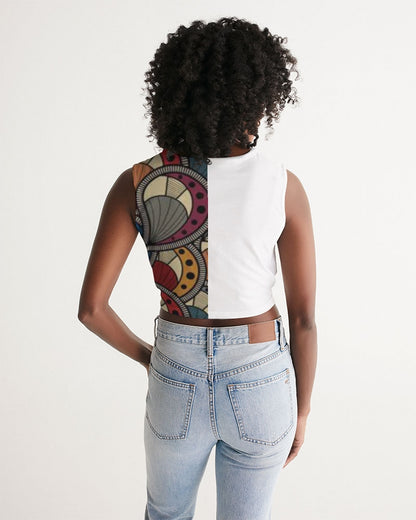 Classic Kente Women's Twist-Front Tank