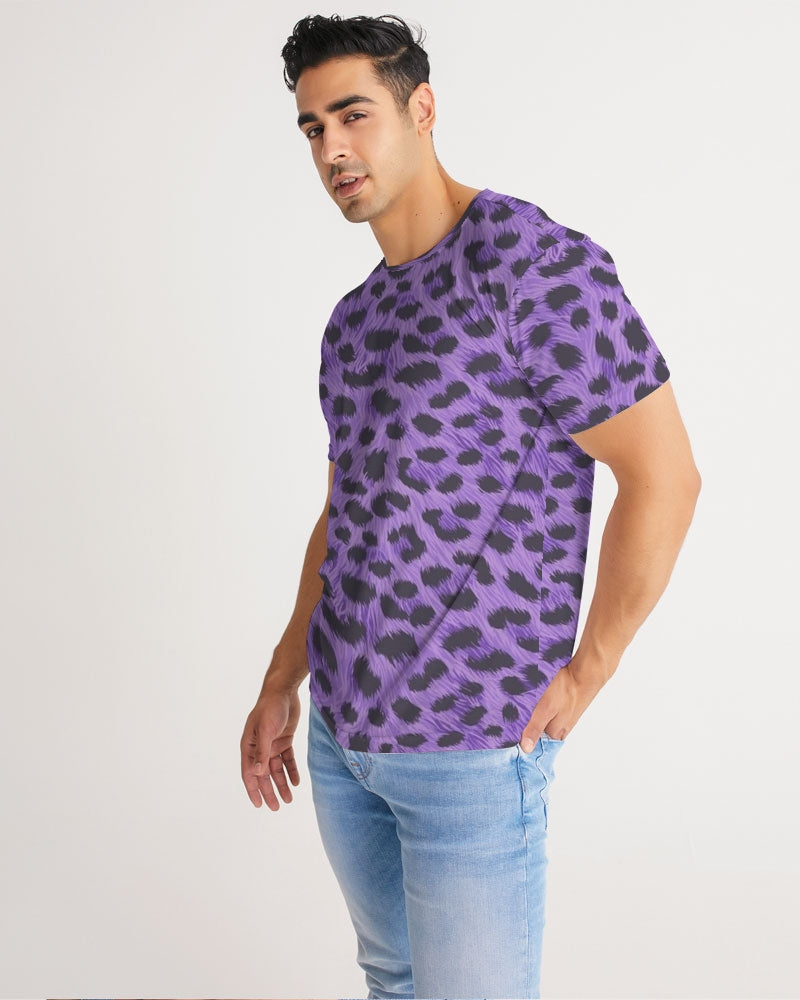 Purple Leopard Men's Tee