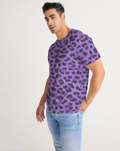 Purple Leopard Men's Tee
