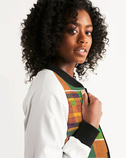 Kente Women's Bomber Jacket