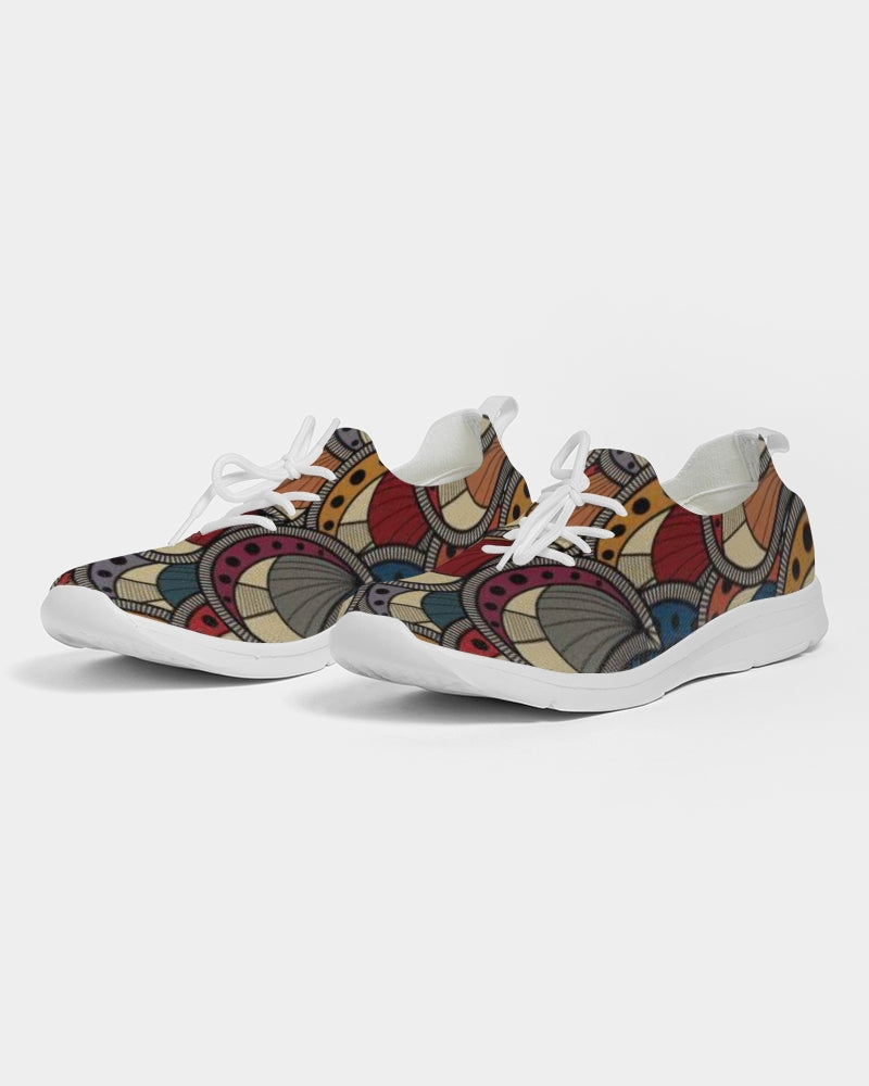Classic Kente Women's Lace Up Flyknit Shoe