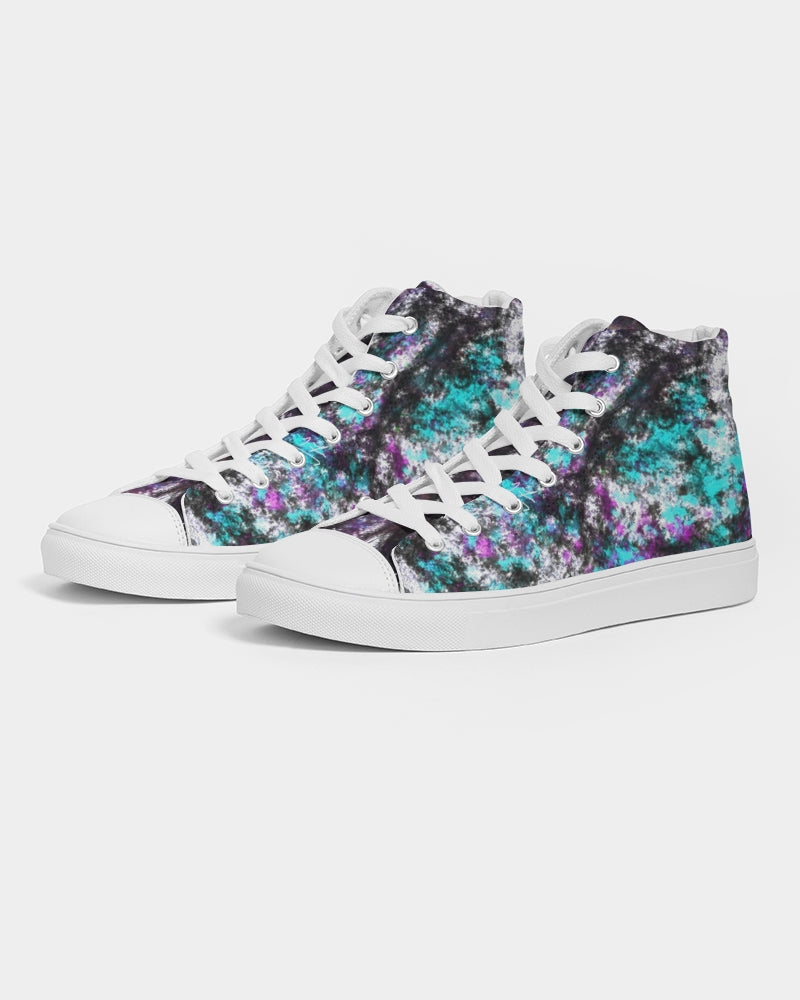 BLACK DIVINITY Women's Hightop Canvas Shoe