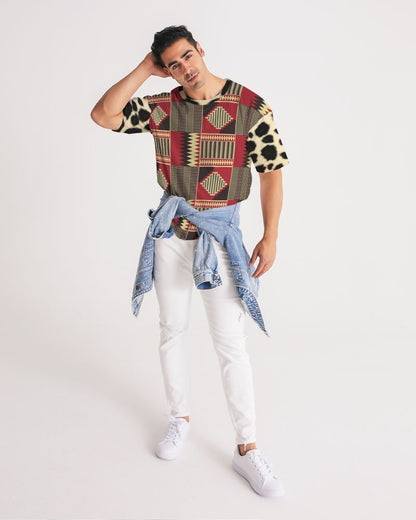 BRW Kente Men's Premium Heavyweight Tee