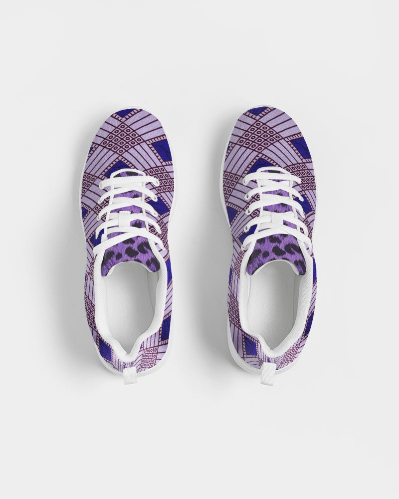 Purple Leopard Women's Athletic Shoe