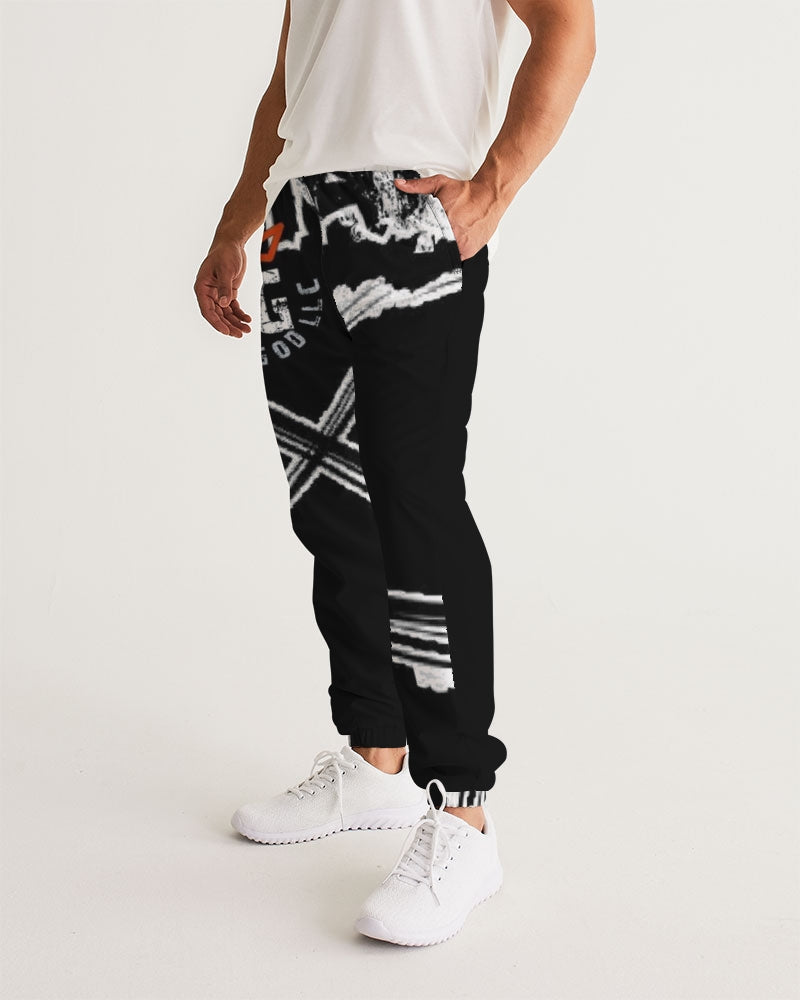 Poly By Nature Men's All-Over Print Track Pants