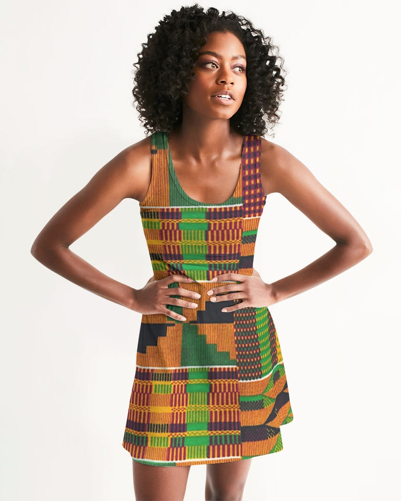 Kente Women's Racerback Dress