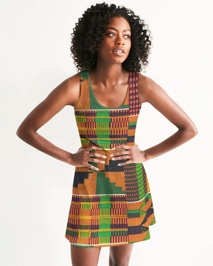 Kente Women's Racerback Dress