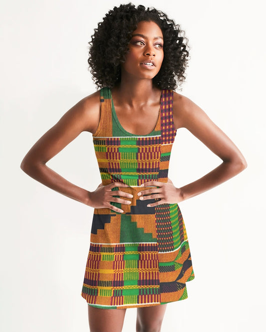 Kente Women's Racerback Dress