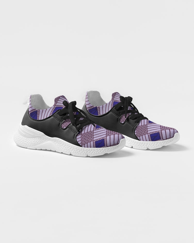 Purple Leopard Women's Two-Tone Sneaker