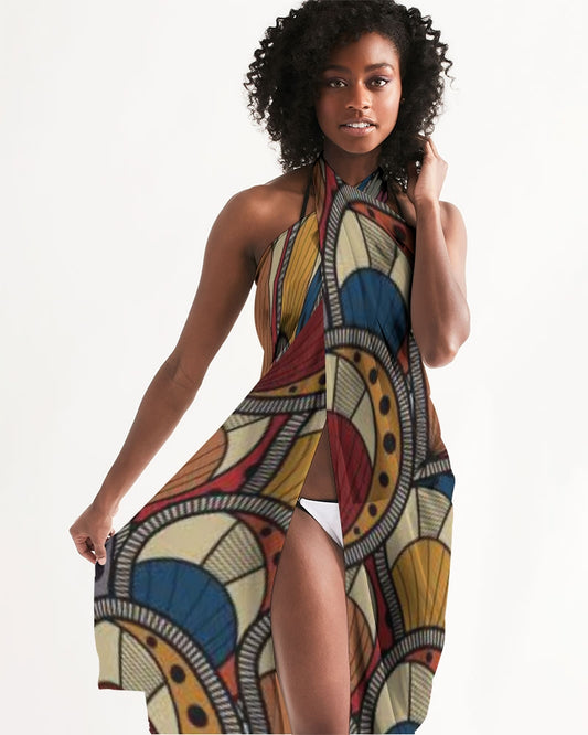 Classic Kente Swim Cover Up