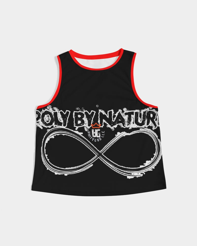 Poly By Nature Women's All-Over Print Cropped Tank