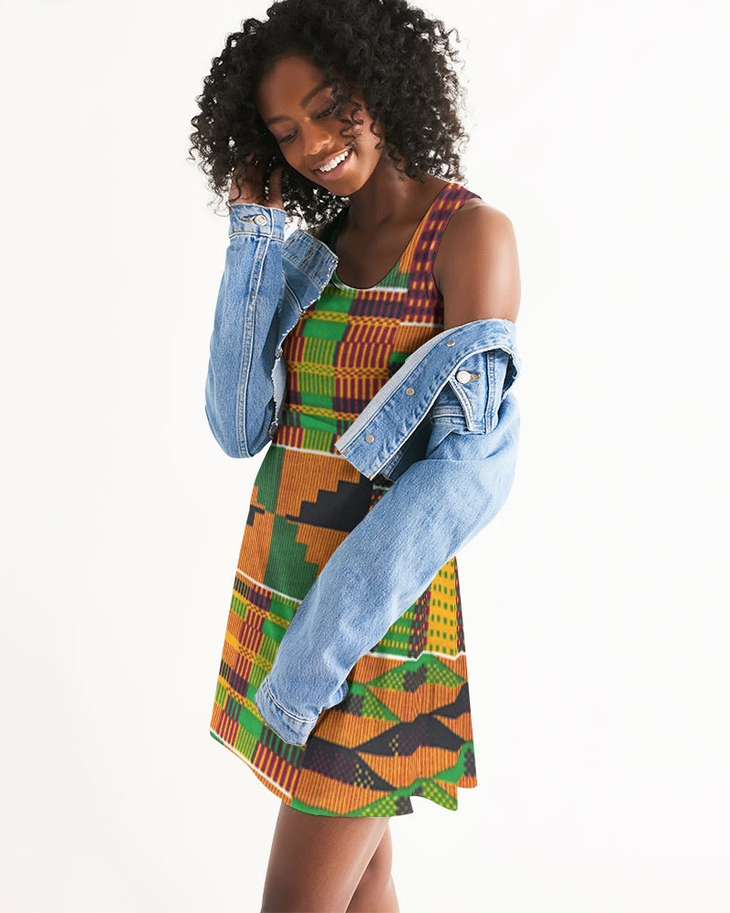 Kente Women's Racerback Dress