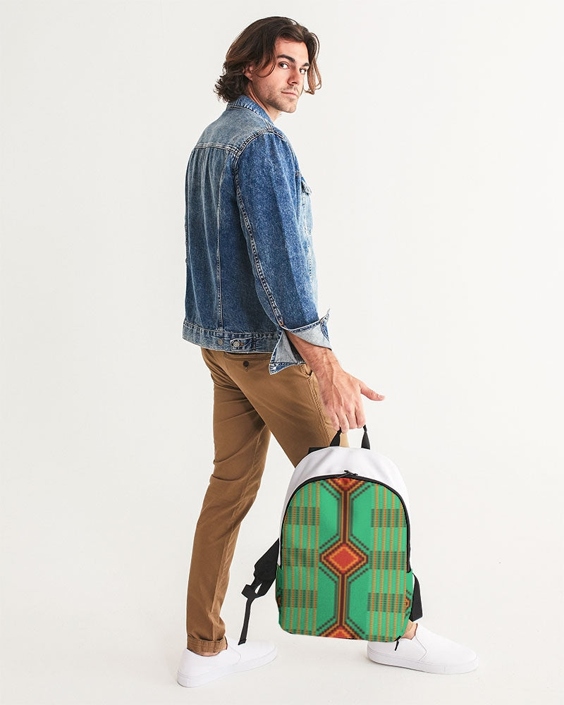 Kente variant 1 Large Backpack
