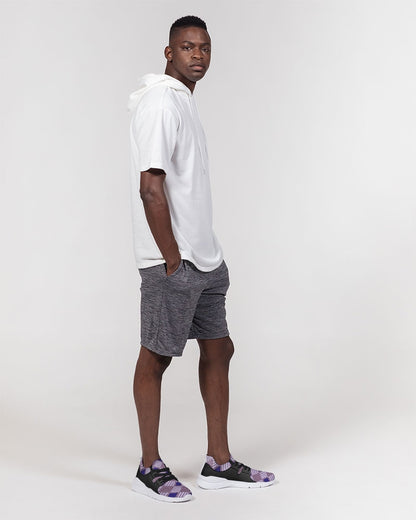 Purple Leopard Men's Two-Tone Sneaker