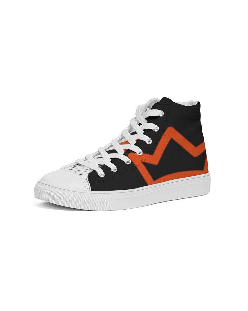 red UNITYGOD Logo Women's Hightop Canvas Shoe