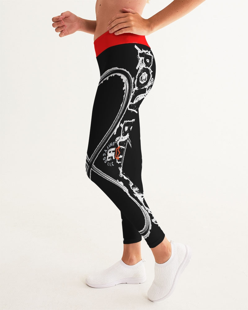 Poly By Nature Women's All-Over Print Yoga Pants