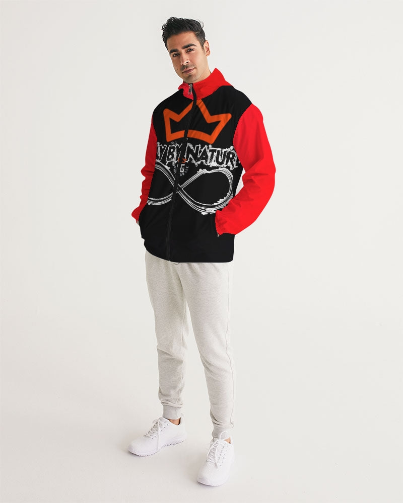 Poly By Nature Men's All-Over Print Windbreaker