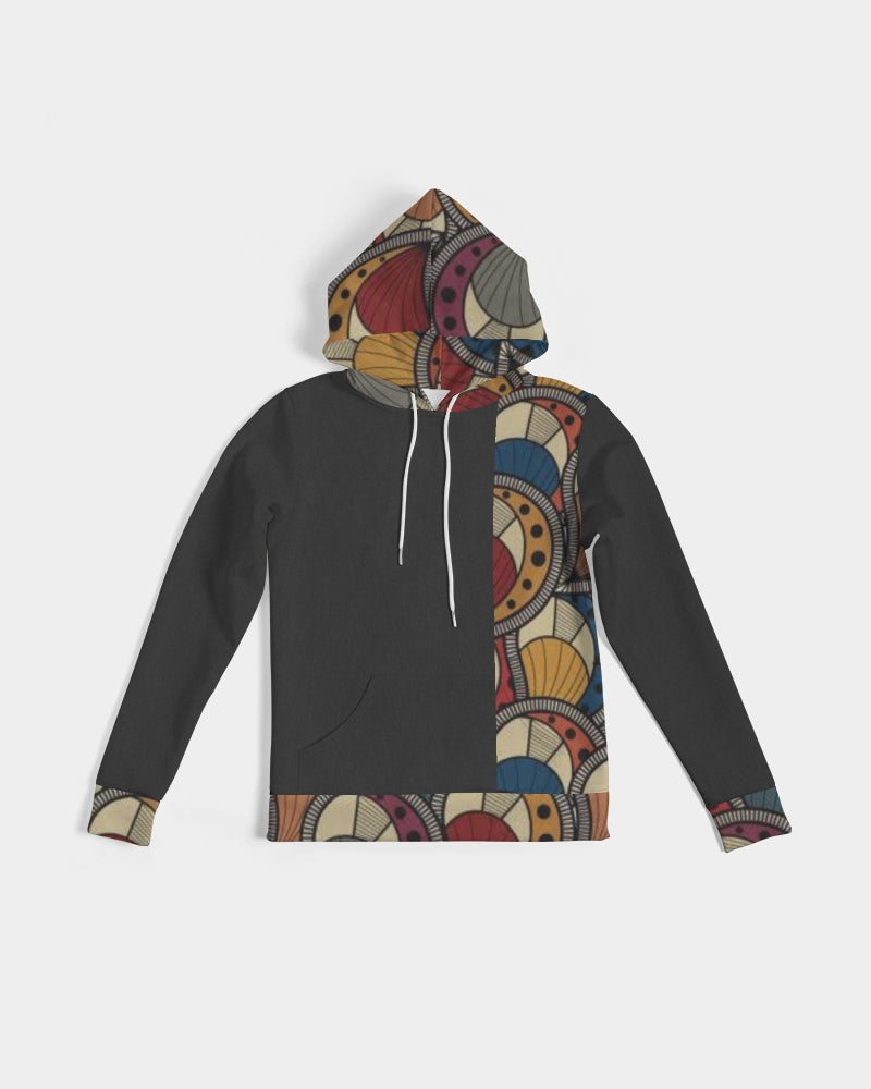 Black classic Kente Women's Hoodie