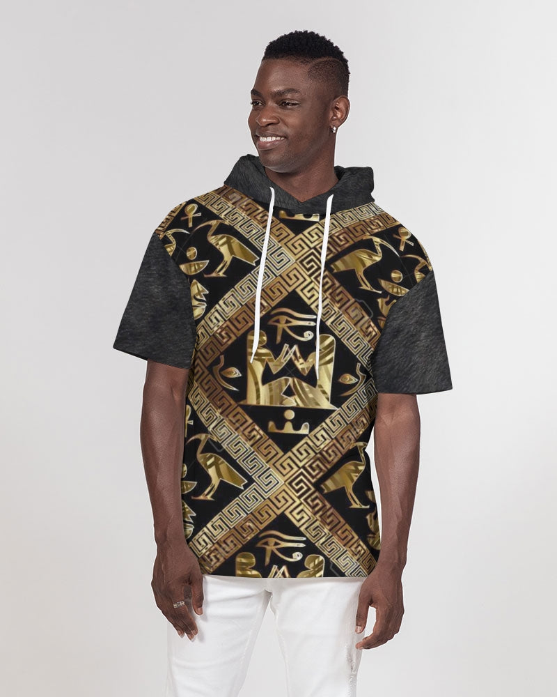 Regal Panther Men's Premium Heavyweight Short Sleeve Hoodie