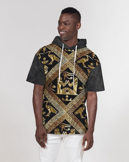 Regal Panther Men's Premium Heavyweight Short Sleeve Hoodie