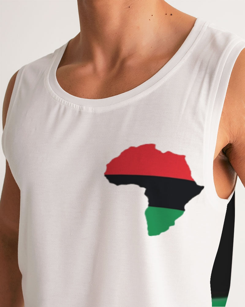 Pan African continental symbol Men's Sports Tank