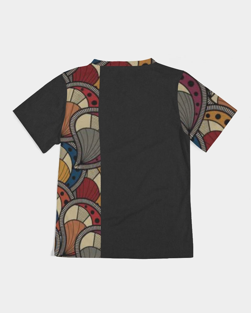 Black classic Kente Kids Tee