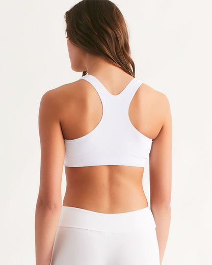 Kente variant 1 Women's Seamless Sports Bra