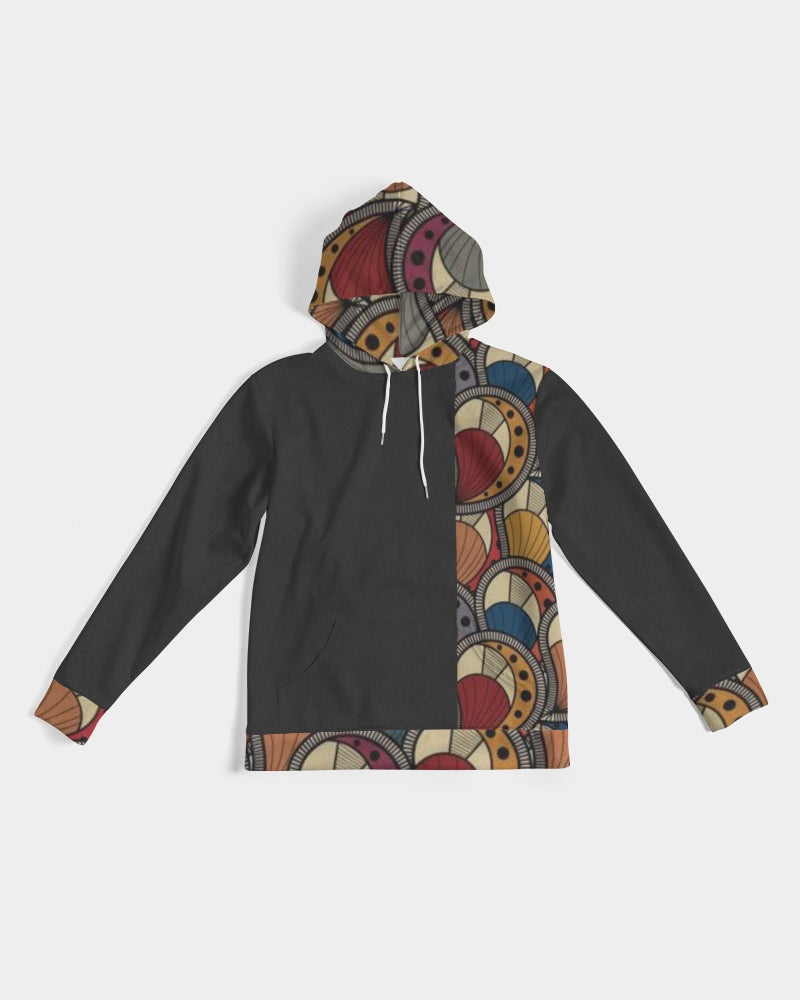 Black classic Kente Men's Hoodie
