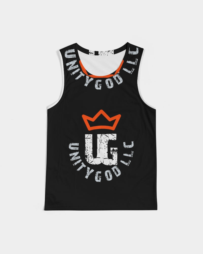 red UNITYGOD Logo Men's Sports Tank