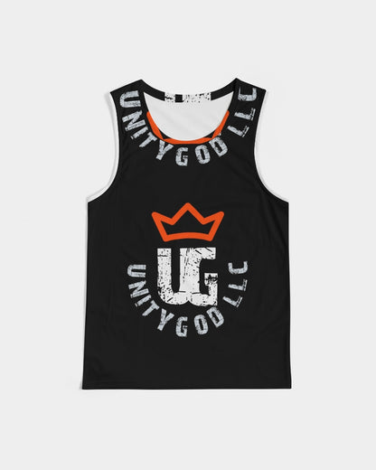 red UNITYGOD Logo Men's Sports Tank