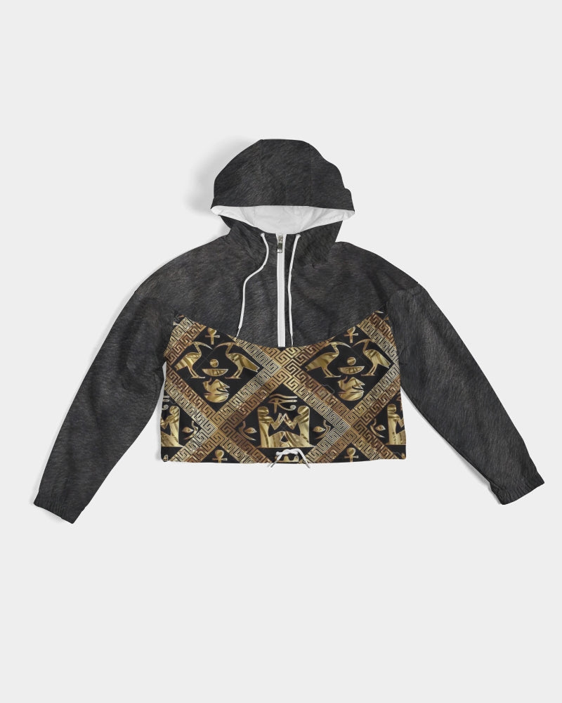 Regal Panther Women's Cropped Windbreaker
