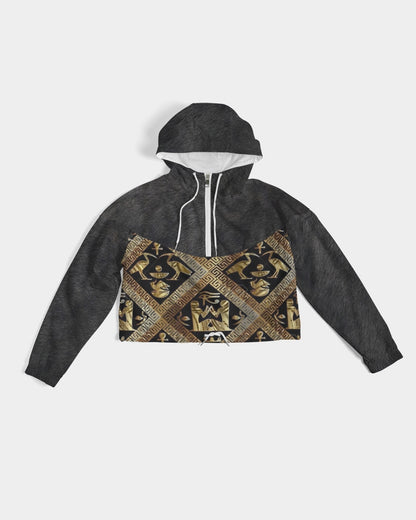Regal Panther Women's Cropped Windbreaker
