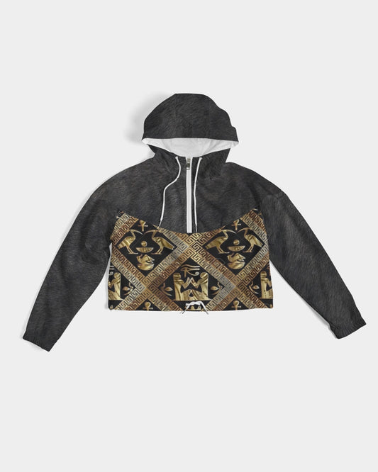 Regal Panther Women's Cropped Windbreaker
