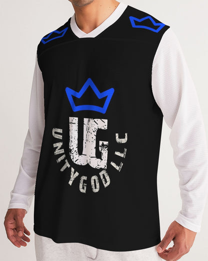 UNITYGOD Logo 5 Men's Long Sleeve Sports Jersey