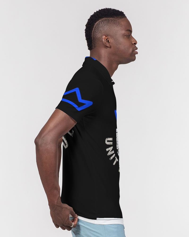 UNITYGOD Logo 5 Men's Slim Fit Short Sleeve Polo