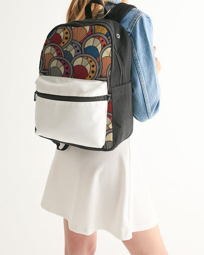 Classic Kente Small Canvas Backpack
