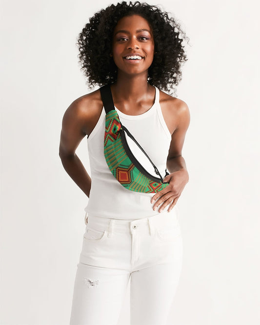 Kente variant 1 Crossbody Sling Bag