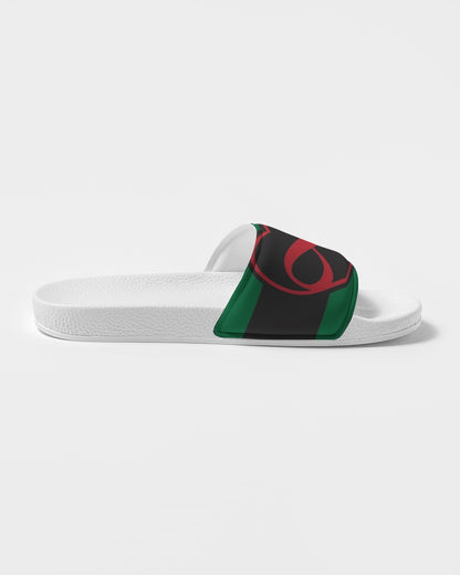 Black polyamorous flag Men's Slide Sandal