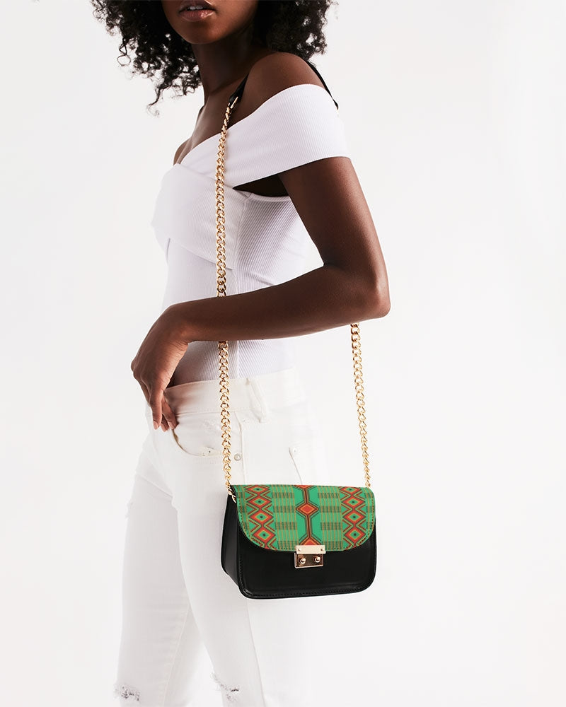 Kente variant 1 Small Shoulder Bag