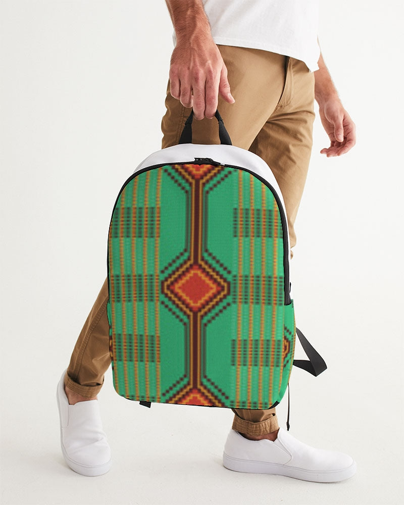 Kente variant 1 Large Backpack